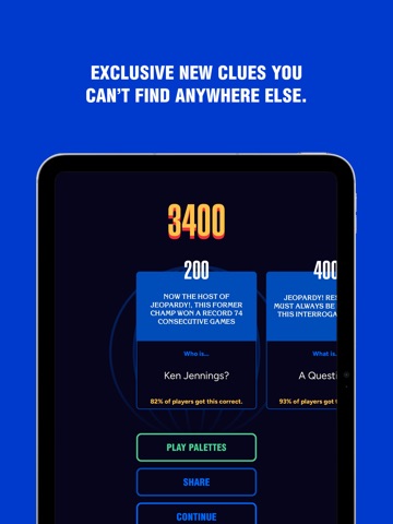 Jeopardy! Daily iPad screenshot