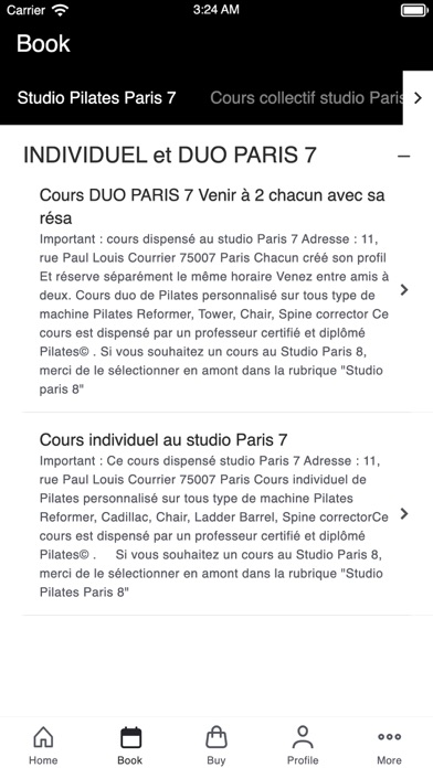 Screenshot #2 pour KEANA COURS DE PILATES