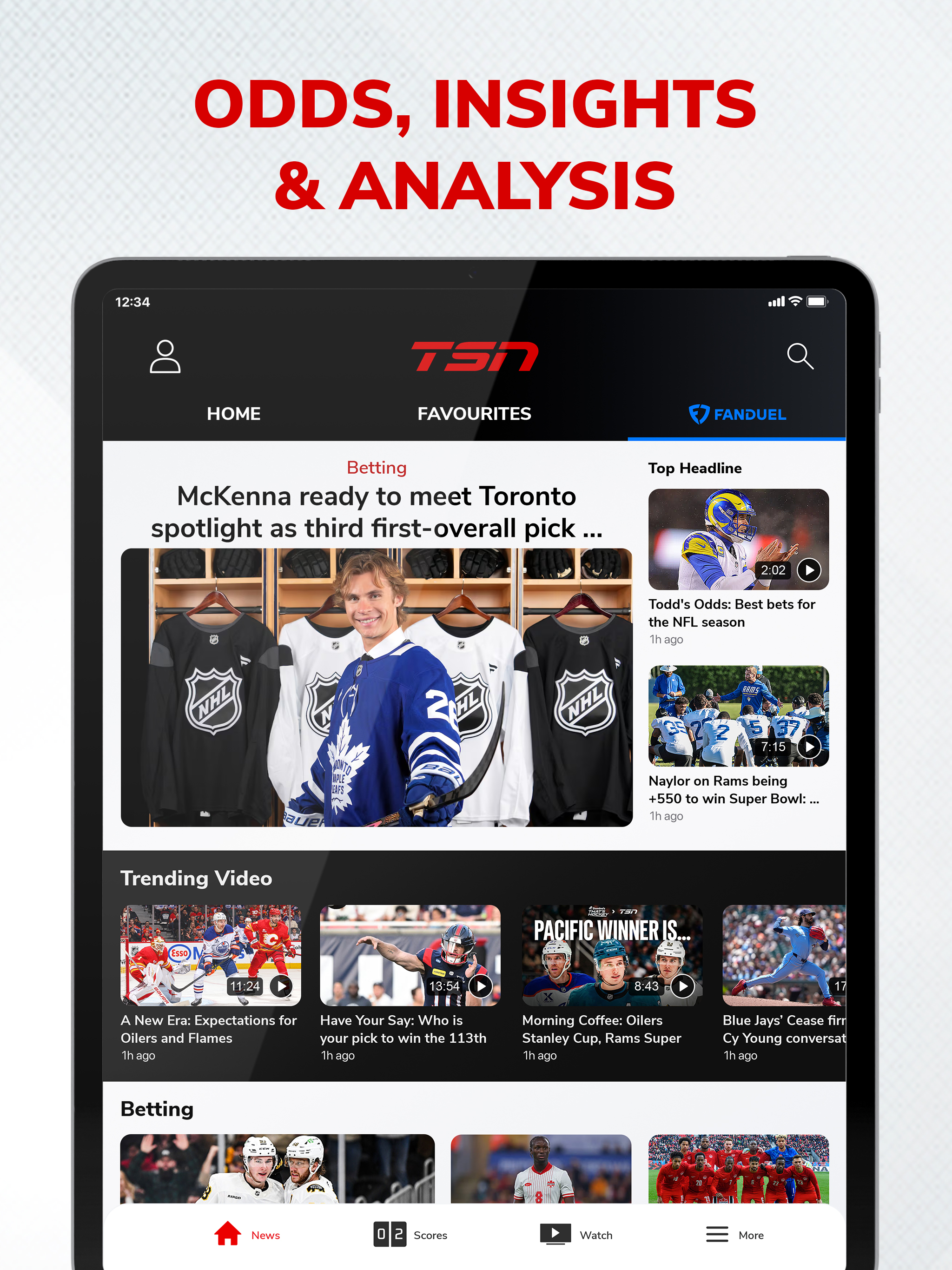TSN: Live Sports, News, Scores screenshot 9