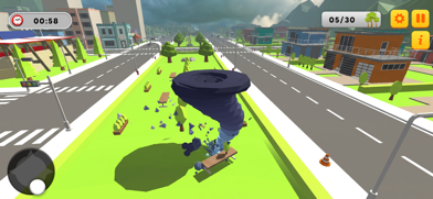 Tornado Destruction Simulator Screenshot 1 of 3