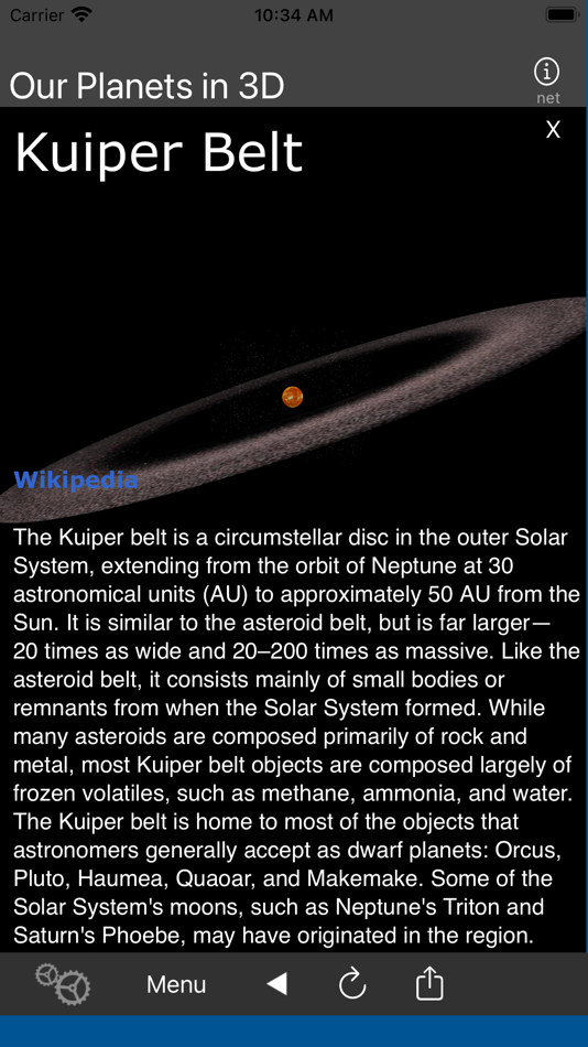 #7. Our Planets in 3D (iOS) 由: Kai Bruchmann