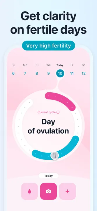 Pregmate Ovulation Tracker : capture d’écran 2 sur 9
