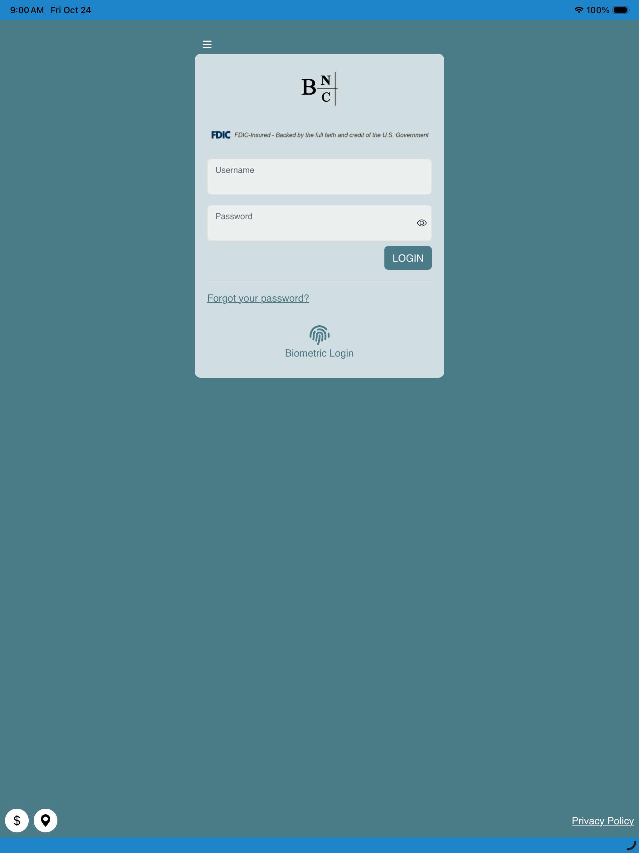 Bank of New Cambria screenshot 6