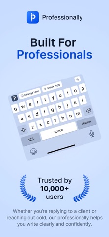Professionally Writer Keyboard Screenshot 1 of 6