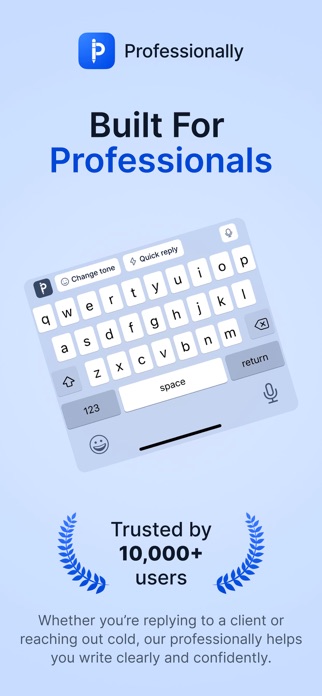 Professionally Writer Keyboard Screenshot 1 of 6