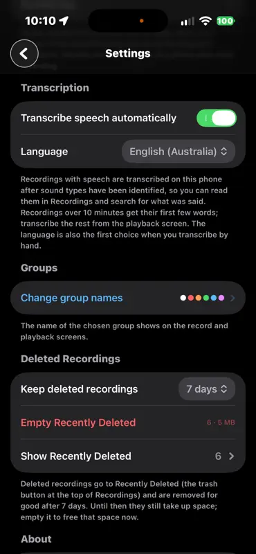 Audio Recorder with Trigger screenshot 8 of 9