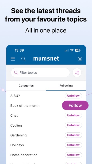 Mumsnet Screenshot