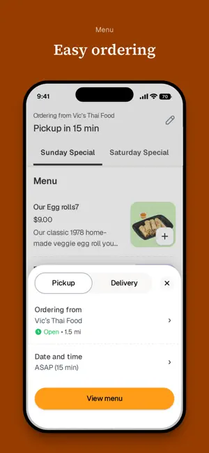 Vic's Thai Food screenshot 3