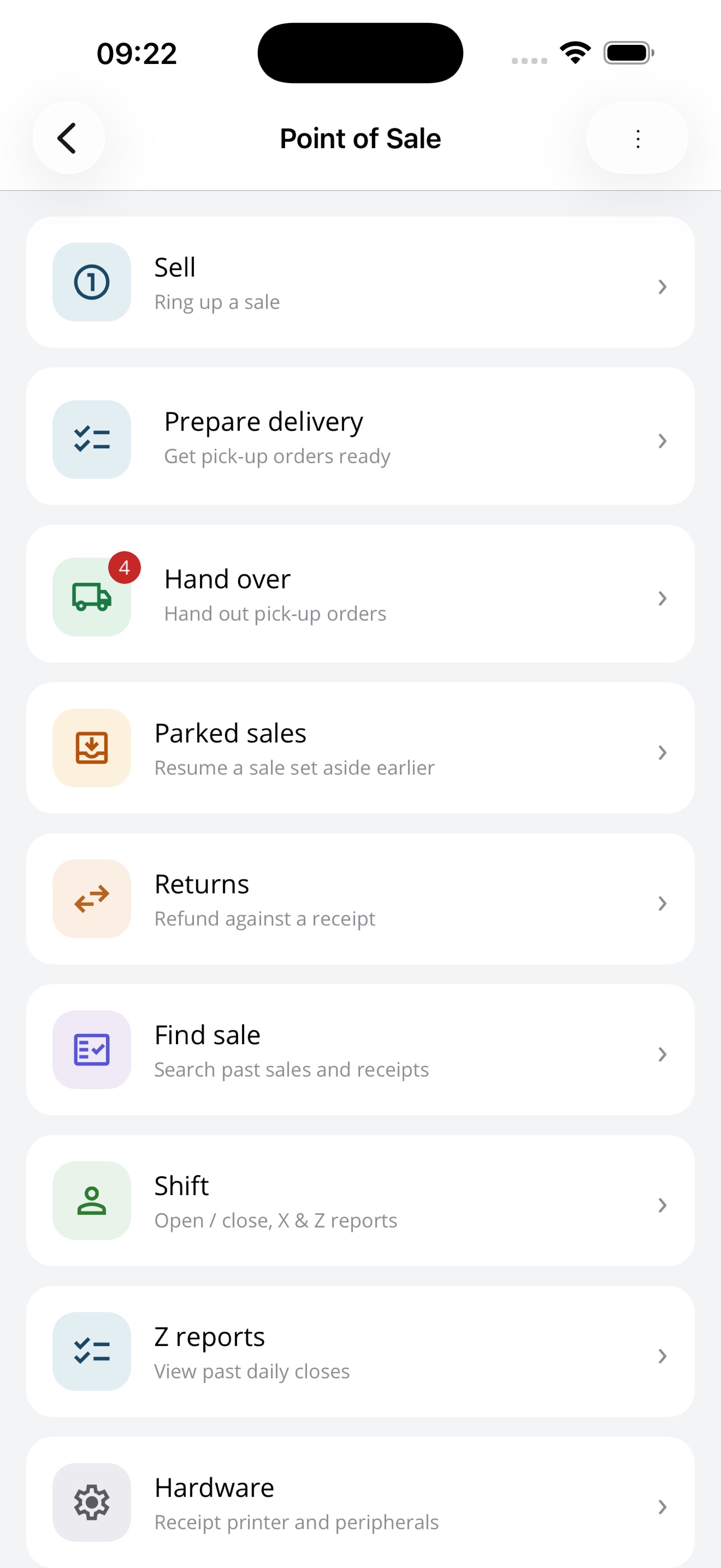 Screenshot 3 of Vossix POS