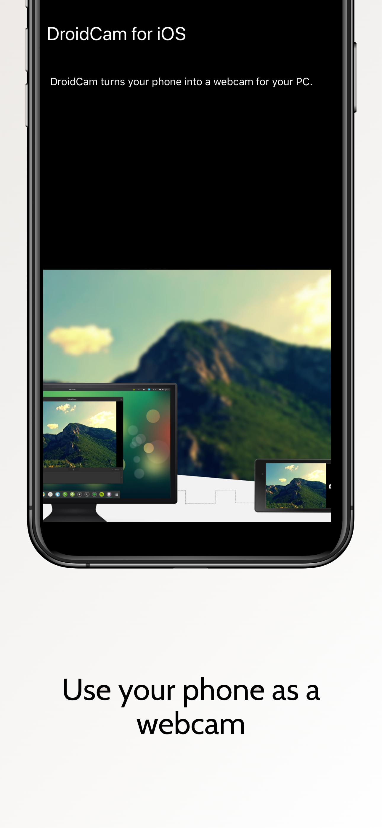 DroidCam Webcam & OBS Camera