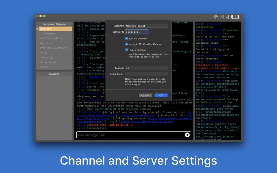 #2. IRC Client: getIRC (macOS) 来自: AppYogi Software
