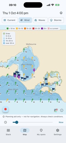 Slack Water – Port Phillip iPhone screenshot 4