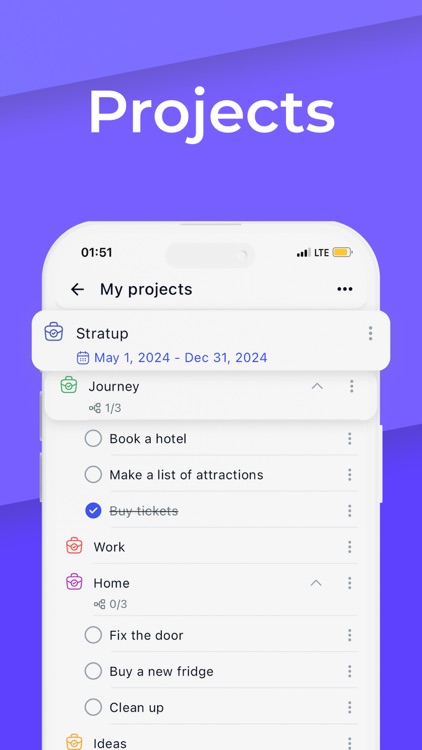 To Do List, Tasks, GTD: UpToDo screenshot-3