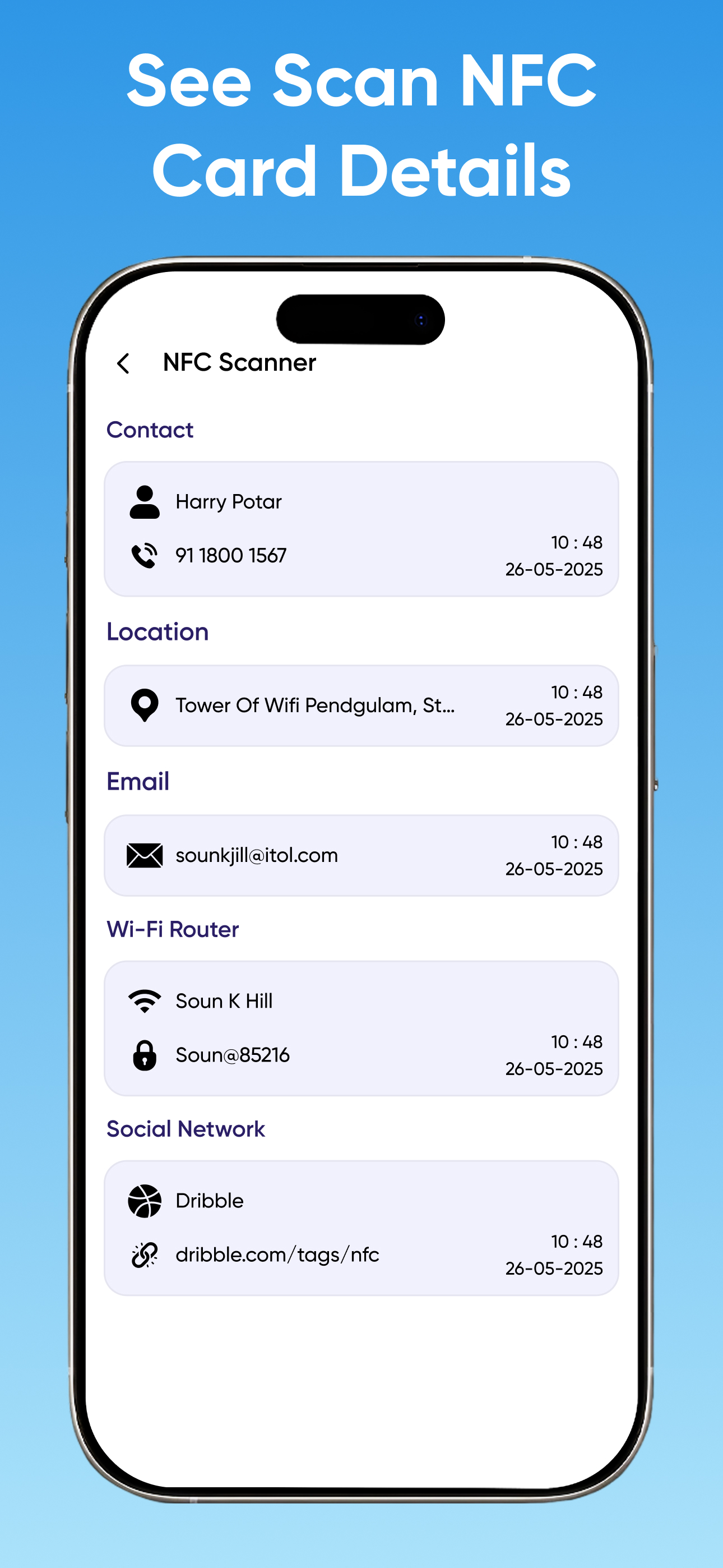 NFC Tags: Card Reader & Writer screenshot 8