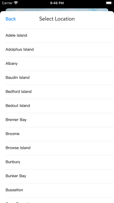 Screenshot #3 pour WA Tide Times