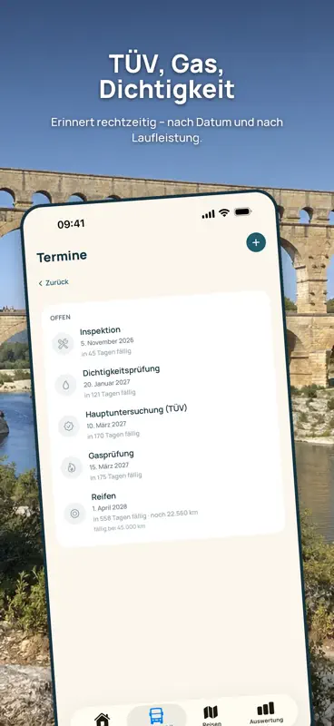 WomoLog: Wohnmobil-Tagebuch screenshot 7 of 10