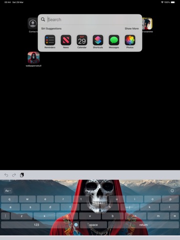 Skull Wallpapers 4K HD iPad screenshot