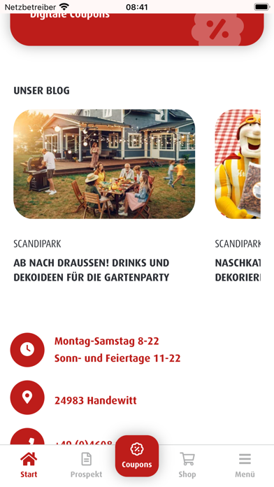 ScandiPark-App Screenshot