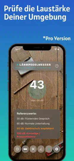 Screenshot von Wasserwaage & Werkzeugkasten auf dem iPhone 6