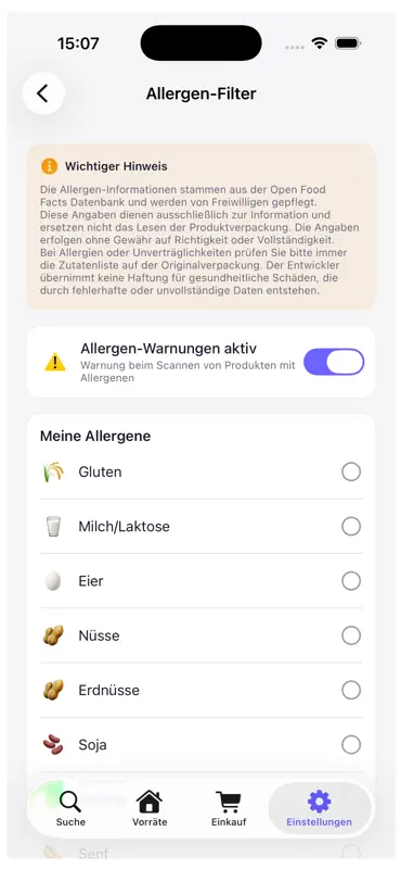 Einkaufsliste + Vorrat screenshot 4 of 9