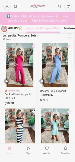 Preppy Pineapple Boutique screenshot 1