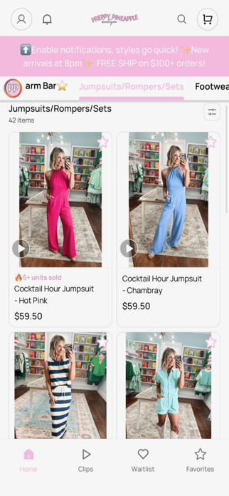 Preppy Pineapple Boutique Screenshot 1 of 6