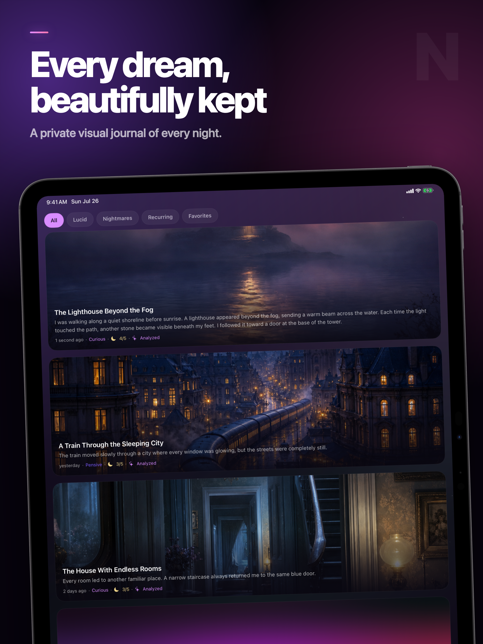 NightNotes: AI Dream Journal screenshot 9