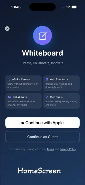 Whiteboard: Draw & Sketch screenshot 1