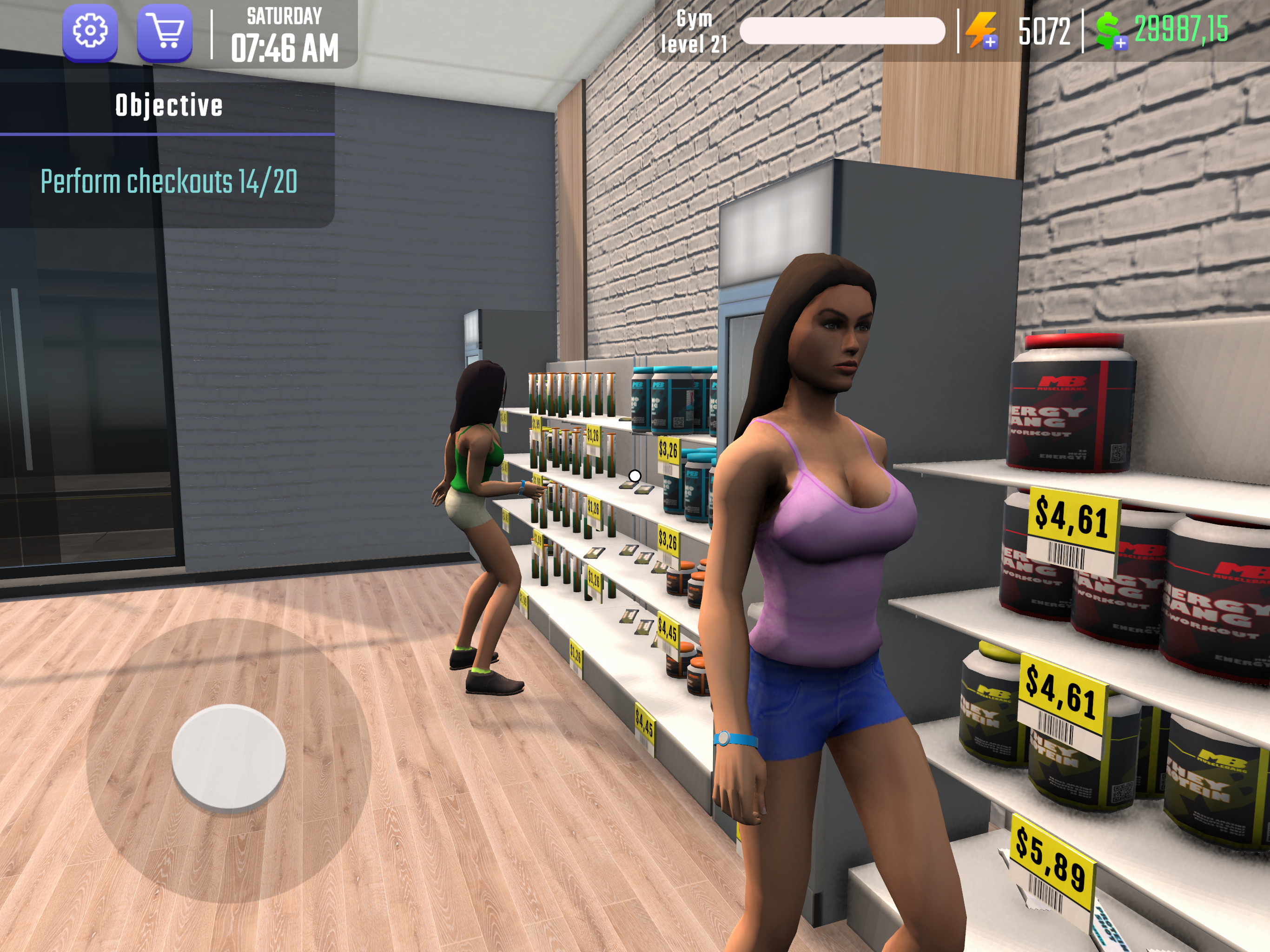 Fitness Gym Simulator Fit 3D
