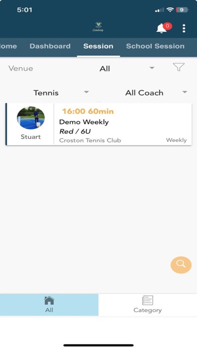 WreaGreen Tennis Screenshot