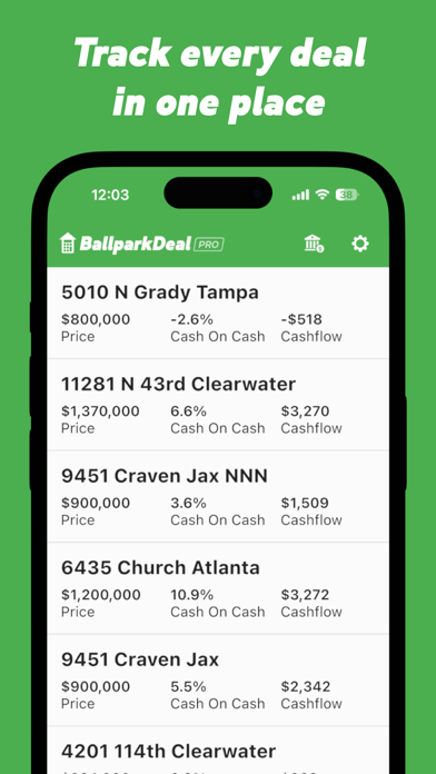 Screenshot #3 pour Rental Calculator BallparkDeal