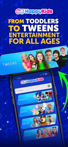 Screenshot 2 of HappyKids - Videos for Kids App