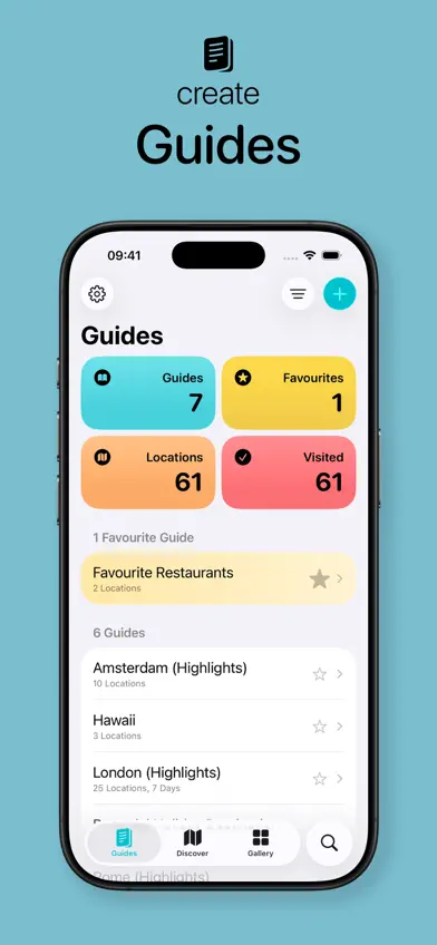Waylist screenshot 1