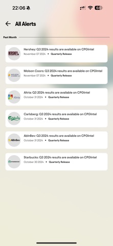 ABI Comp Intel iPhone screenshot