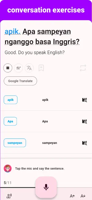 Javanese - Listening Speaking screenshot 4
