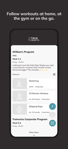 True Health App Screenshot 3 of 6