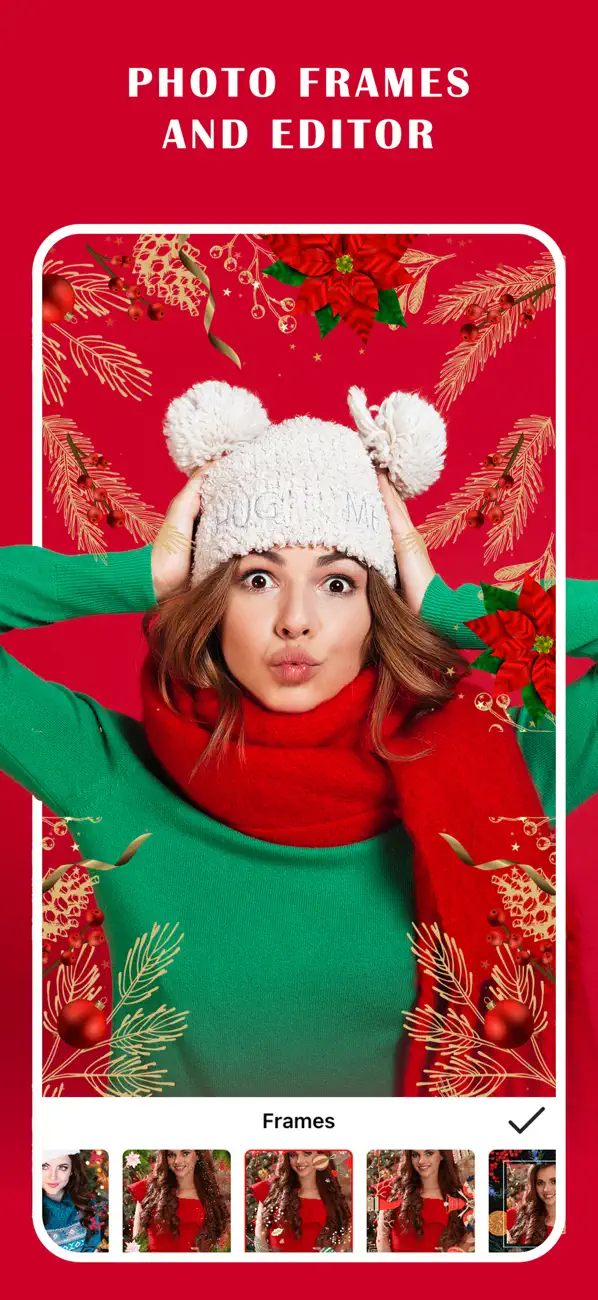 Screenshot #1 pour Christmas HD Photo Frames
