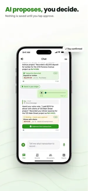 Voice Accountant screenshot 3