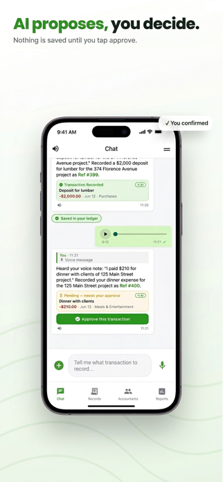 Voice Accountant Screenshot 3 of 9