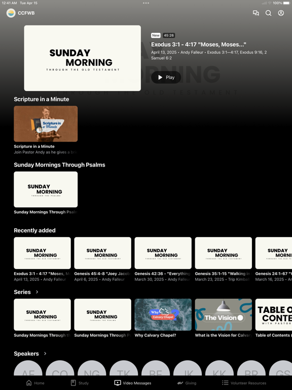 Screenshot #6 pour Calvary Chapel Fort Walton Bch