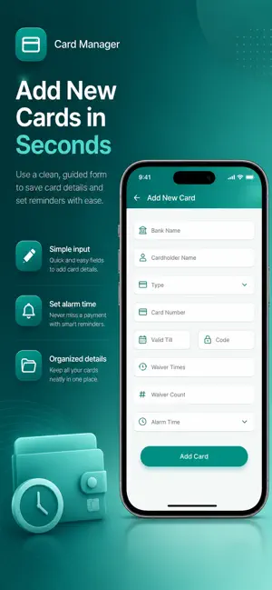 Card Manager Pro screenshot 2