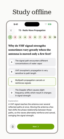 Ham Radio Exam Prep 2026 iPhone screenshot