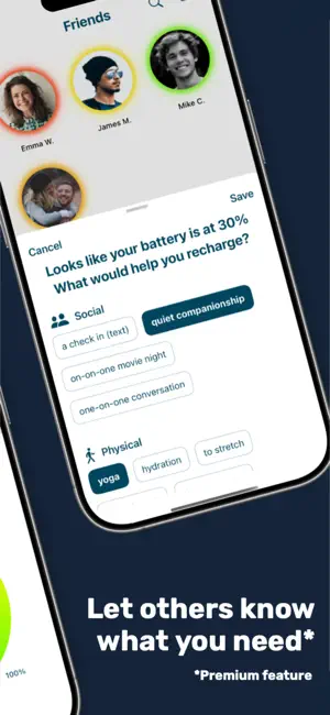 SpoonScale: A Wellness Tool screenshot 2
