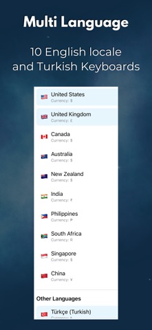 Lefty Keyboard screenshot