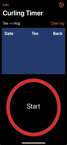 CurlingTimer Screenshot 1 of 3