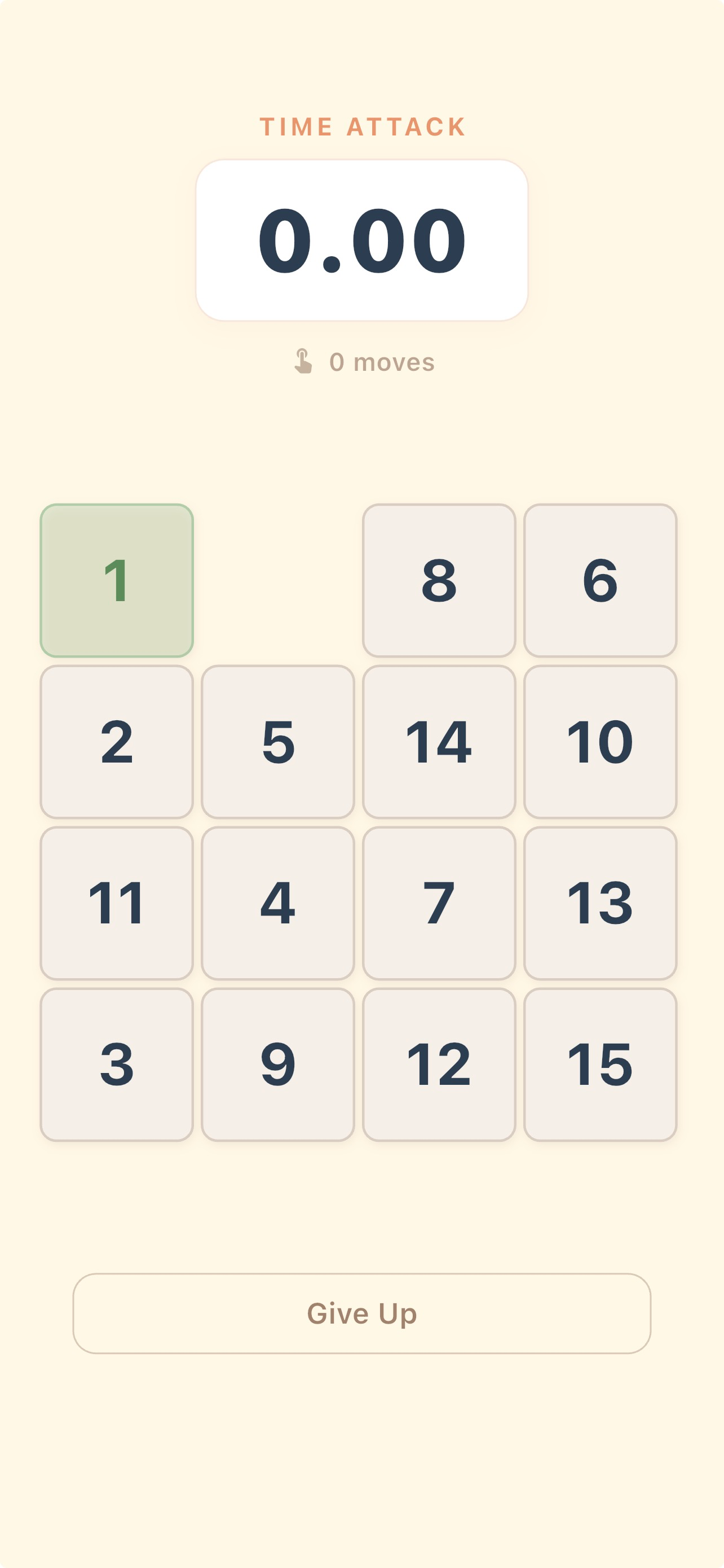 Number Sliding Puzzle - PvP