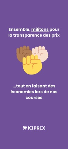 Kiprix - Comparateur de course screenshot