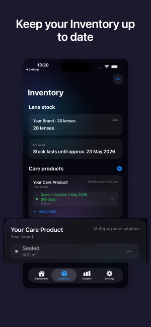eyeVora – Contact Lens Tracker screenshot 4