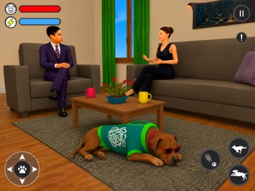 Pitbull Dog Simulator Pet Life iPad screenshot