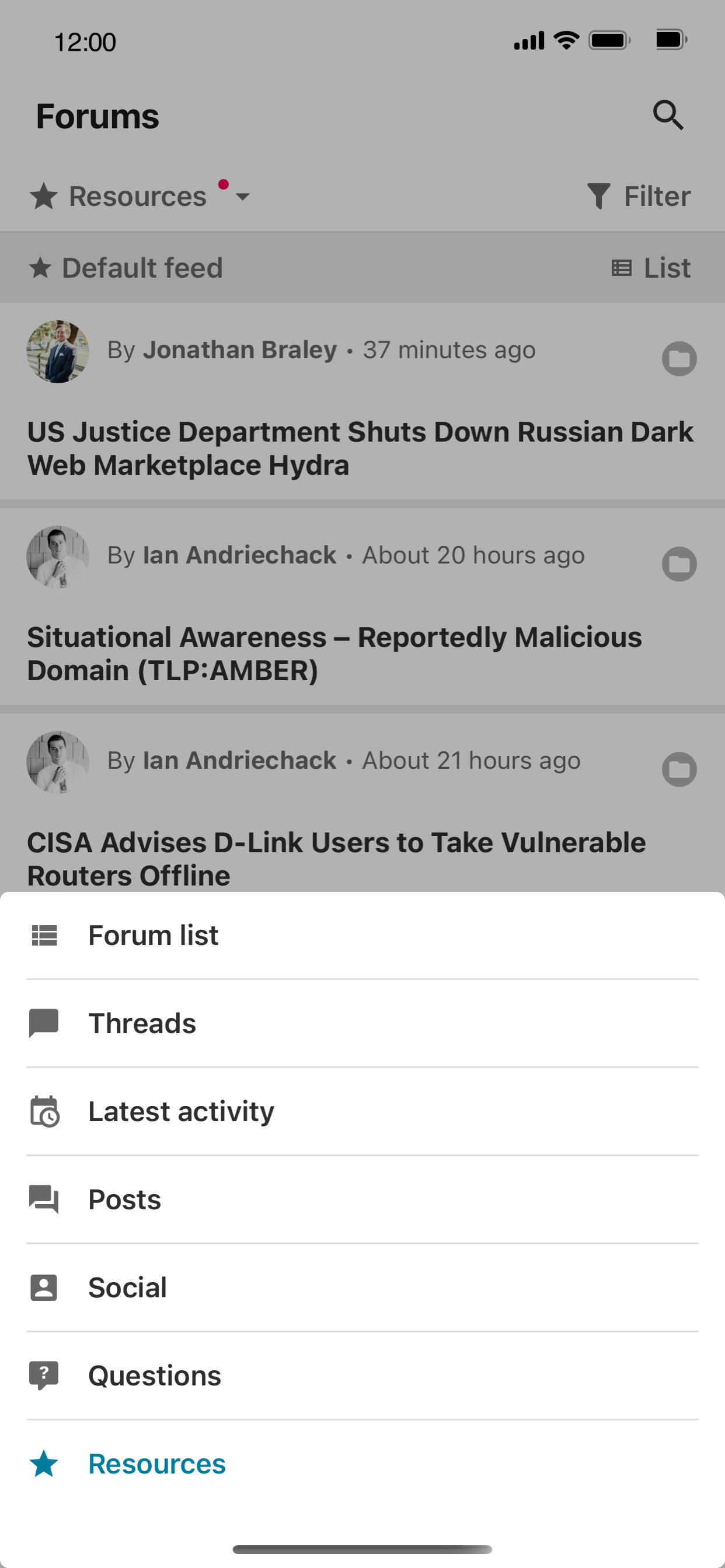 GTIA ISAO Cyber Forum screenshot 3